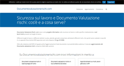 Desktop Screenshot of documentovalutazionerischi.com